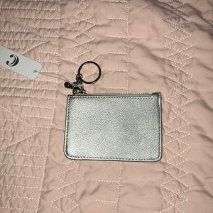 NEW silver small wallet
